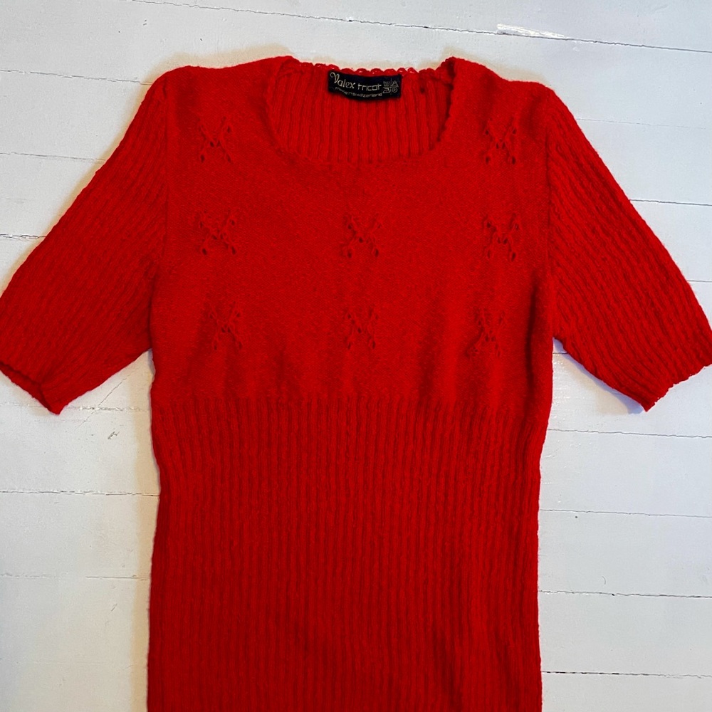 Vintage sweater, cardigans and shirts lot  60s 70s xs small